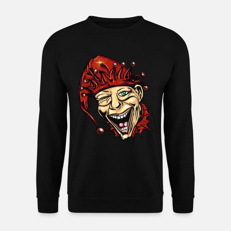 Joker - Clown - Harlekin - Unisex Pullover - Schwarz