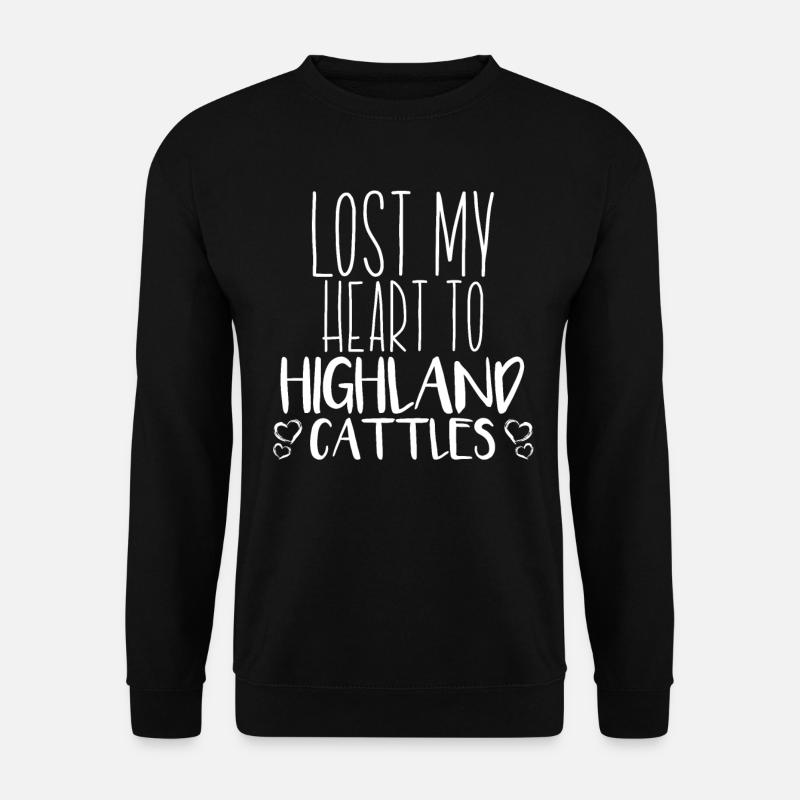Hautes terres écossaises - Sweat-shirt Unisexe - noir