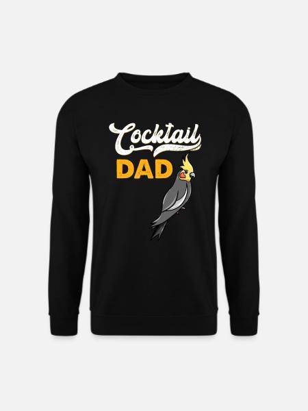 Nymphensittich Wellensittich Sittich Vogel - Unisex Pullover - Schwarz