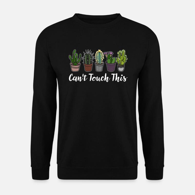 Cactus cactus plant succulents - Unisex Sweatshirt - black