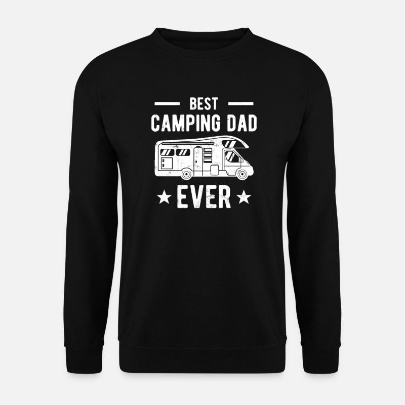Wohnmobil witziges Camping Motiv Camper Sprüche - Unisex Pullover - Schwarz