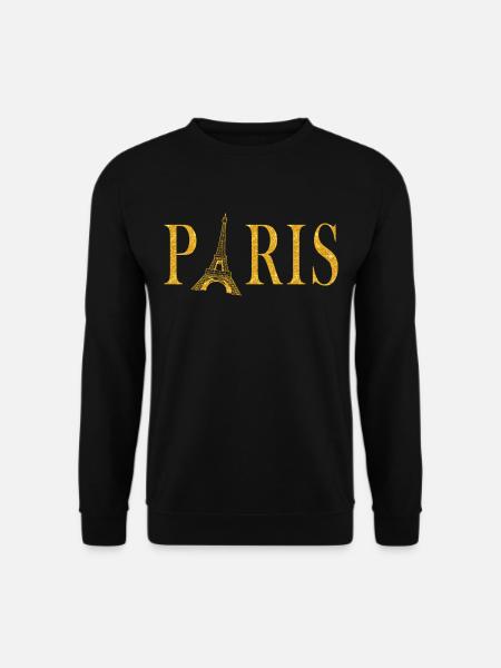 Paris Graphic - Unisex Sweatshirt - black