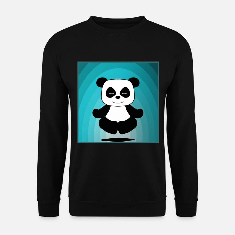 panda - Unisex Sweatshirt - black