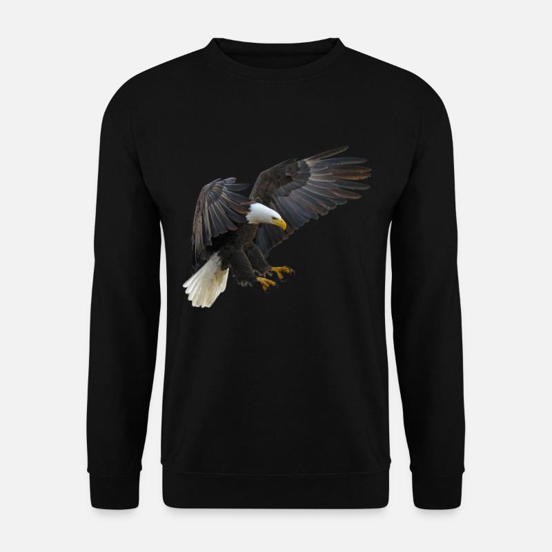 Eagle - Unisex Sweatshirt - black
