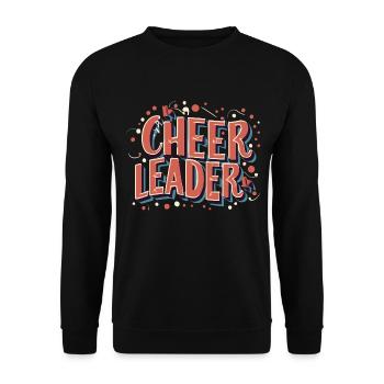 Cheerleading - Unisex Pullover - Schwarz - Vorne - Alina (178cm) & Michal (187cm)