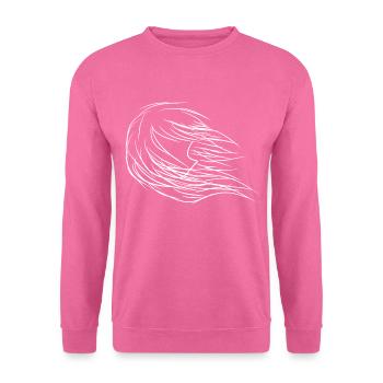 Wind Manga - Unisex Sweatshirt - pink - Front