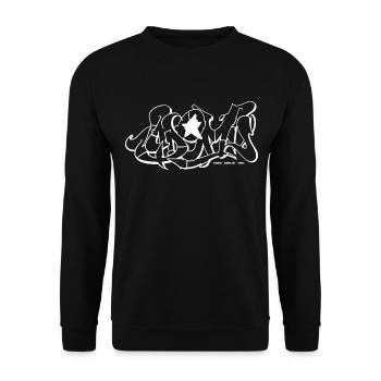 Odem On the run - Unisex Pullover - Schwarz - Vorne - Alina (178cm) & Michal (187cm)