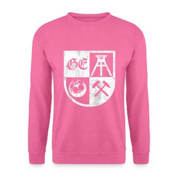 Armoiries de Gelsenkirchen - Sweat-shirt Unisexe - rose - Devant