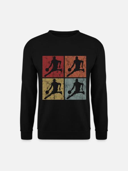 Basket basket basketteur basketteur - Sweat-shirt Unisexe - noir