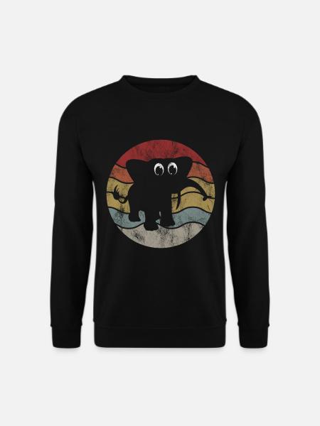 Eléphant éléphant pour enfants - Sweat-shirt Unisexe - noir