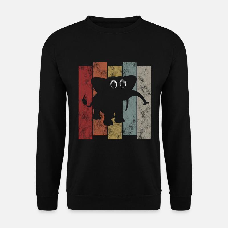 Éléphant Éléphant pour enfants - Sweat-shirt Unisexe - noir