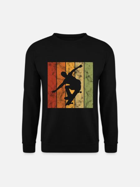 Skateboarder Skateboard Skater Skate Skateing - Unisex Sweatshirt - black