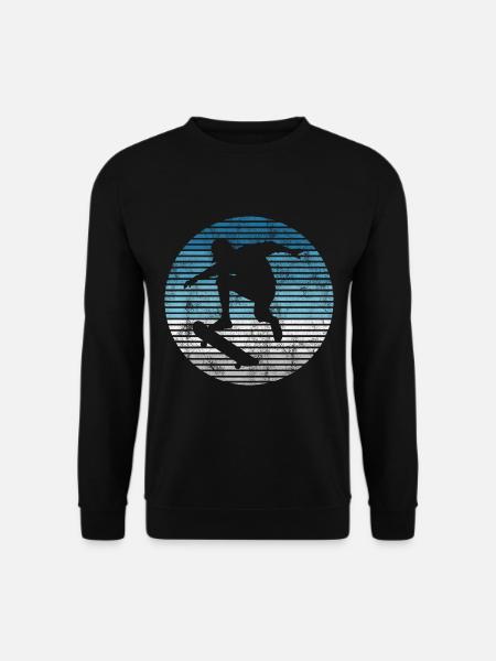 Skateboarder Skateboard Skater Skate Skateing - Unisex Sweatshirt - black