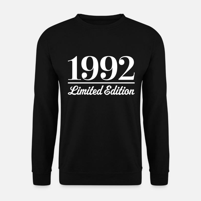 1992 Édition limitée - Sweat-shirt Unisexe - noir