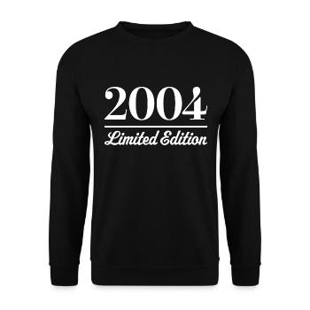 2004 Limited Edition - Unisex Pullover - Schwarz - Vorne - Alina (178cm) & Michal (187cm)