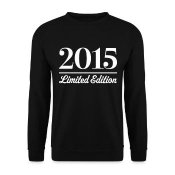 2015 Limited Edition - Unisex Sweatshirt - black - Front - Alina (178cm) & Michal (187cm)