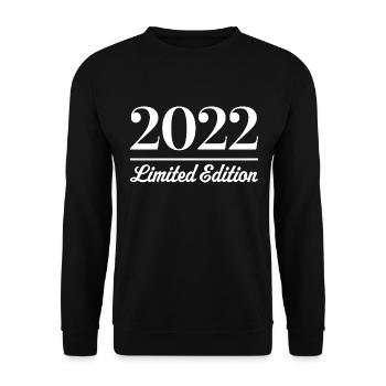 2022 Limited Edition - Unisex Sweatshirt - black - Front - Alina (178cm) & Michal (187cm)