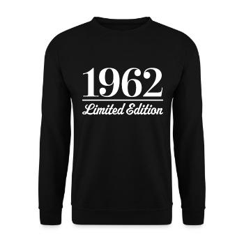 1962 Limited Edition - Unisex Sweatshirt - black - Front - Alina (178cm) & Michal (187cm)