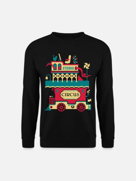 Studio Circus - Sweat-shirt Unisexe - noir