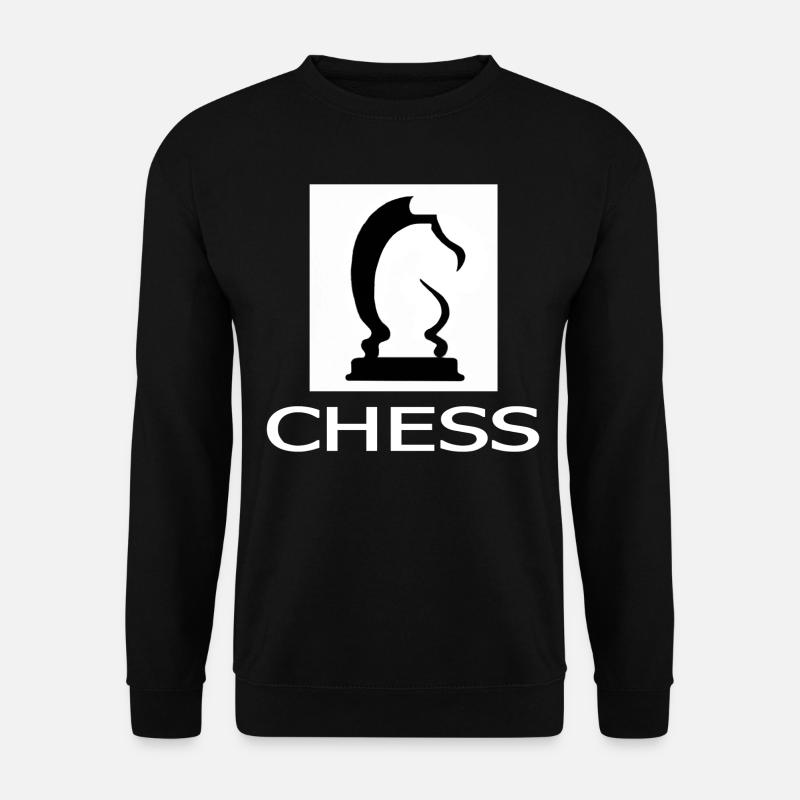 Schach - Unisex Pullover - Schwarz