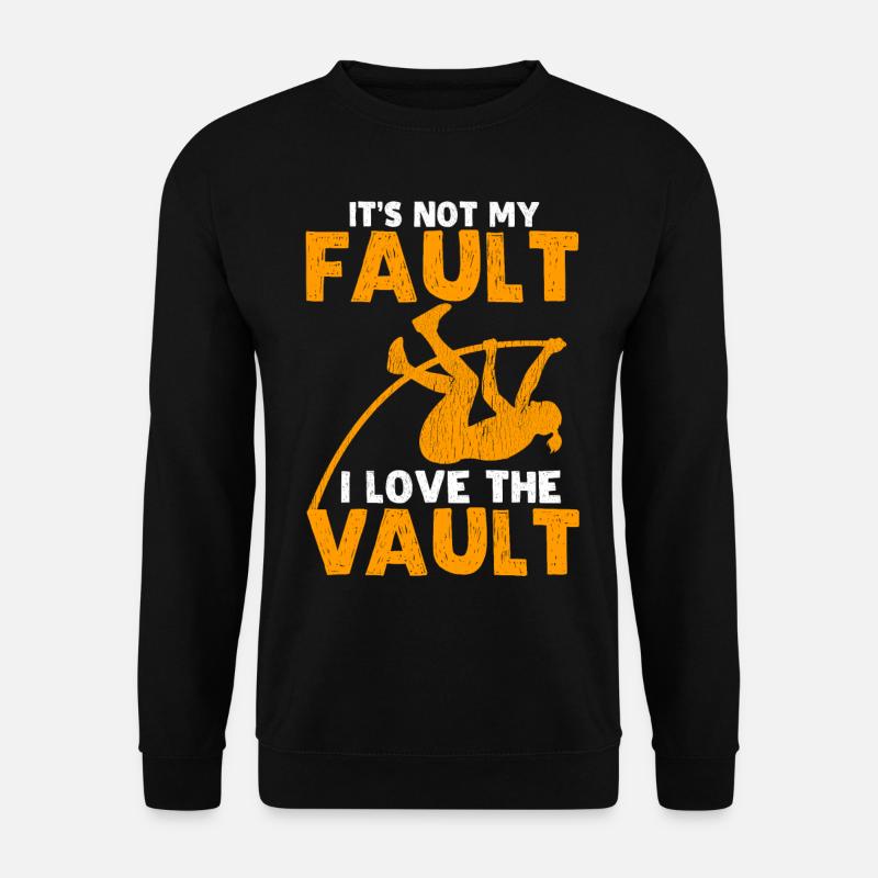 Pole vault Pole vaulter - Unisex Sweatshirt - black