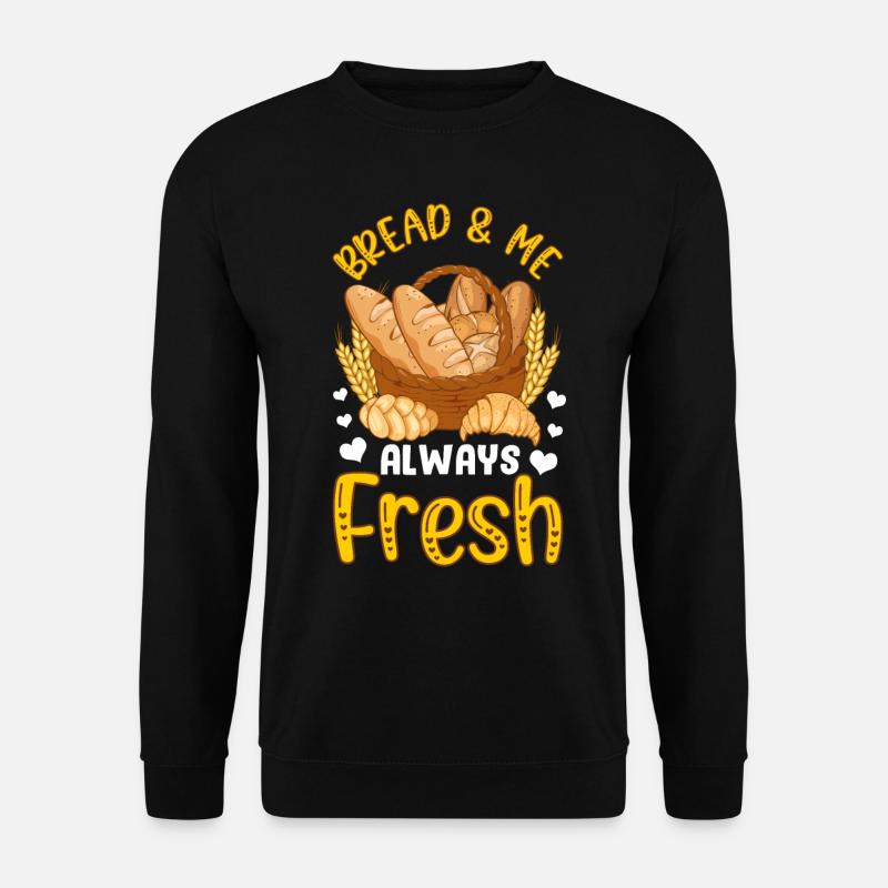 Bread Baking Bread Maker - Unisex Sweatshirt - black
