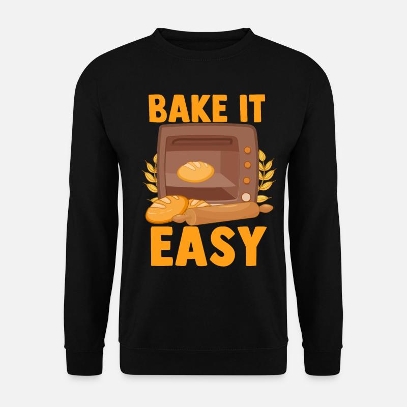 Brotbacken Brotbackautomat - Unisex Pullover - Schwarz
