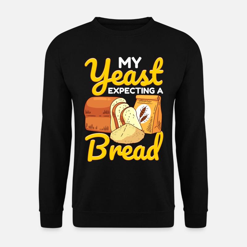 Bread Baking Bread Maker - Unisex Sweatshirt - black