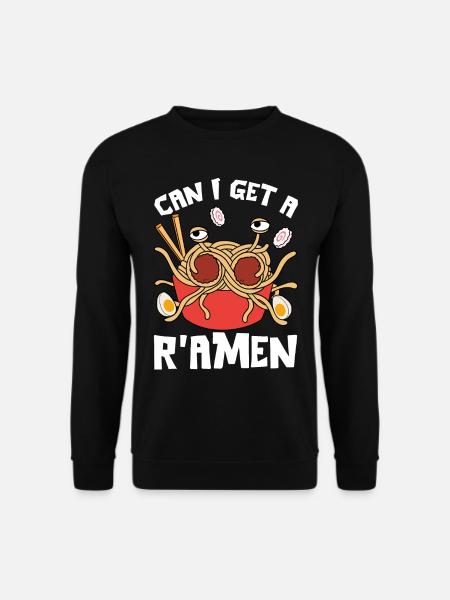 Flying Spaghetti Monster FSM - Unisex Sweatshirt - black