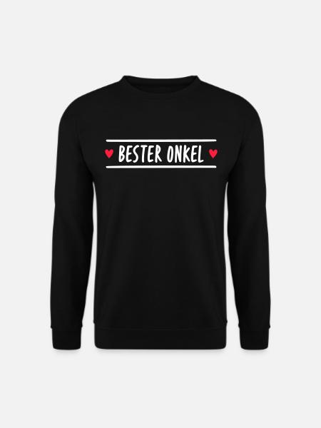 Bester Onkel - Unisex Pullover - Schwarz