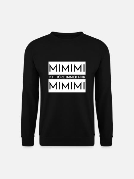 MIMIMI Muppet Show Beaker lustiger Spruch T-Shirt - Unisex Pullover - Schwarz