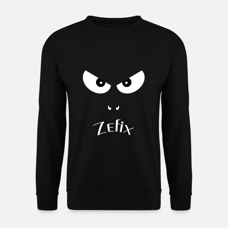 Zefix - Unisex Pullover - Schwarz