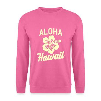 Hawaii - Unisex Pullover - Pink - Vorne