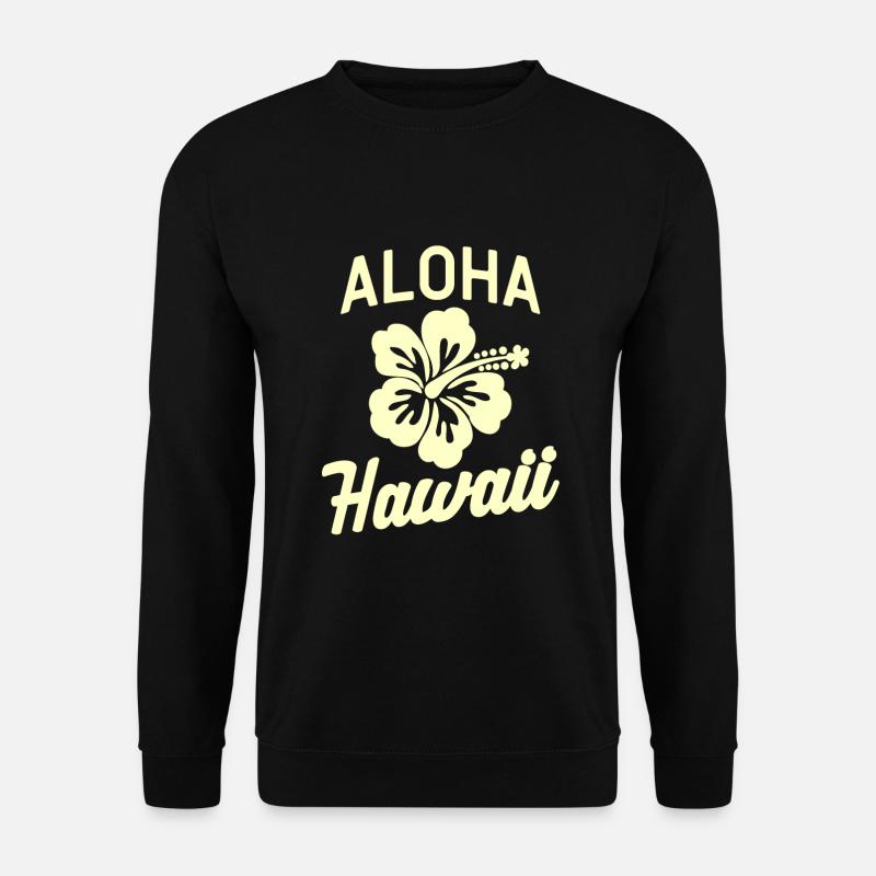 Hawaii - Unisex Pullover - Schwarz