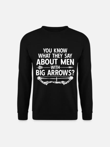Bogenschießen Archery - Unisex Pullover - Schwarz