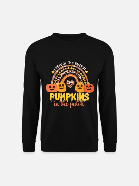 Halloween Pumpkin Witch - Unisex Sweatshirt - black