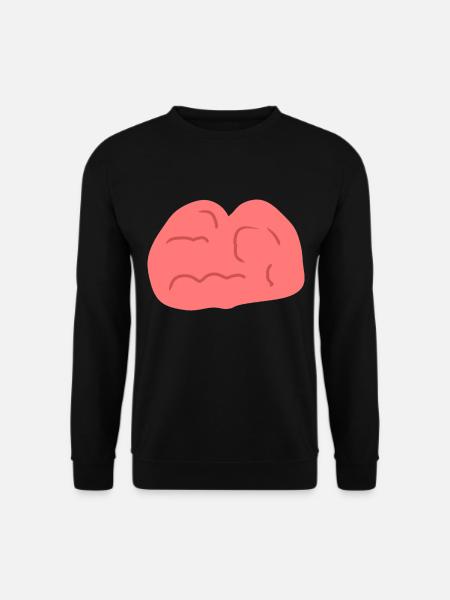 Head Symbol Brain - Unisex Sweatshirt - black