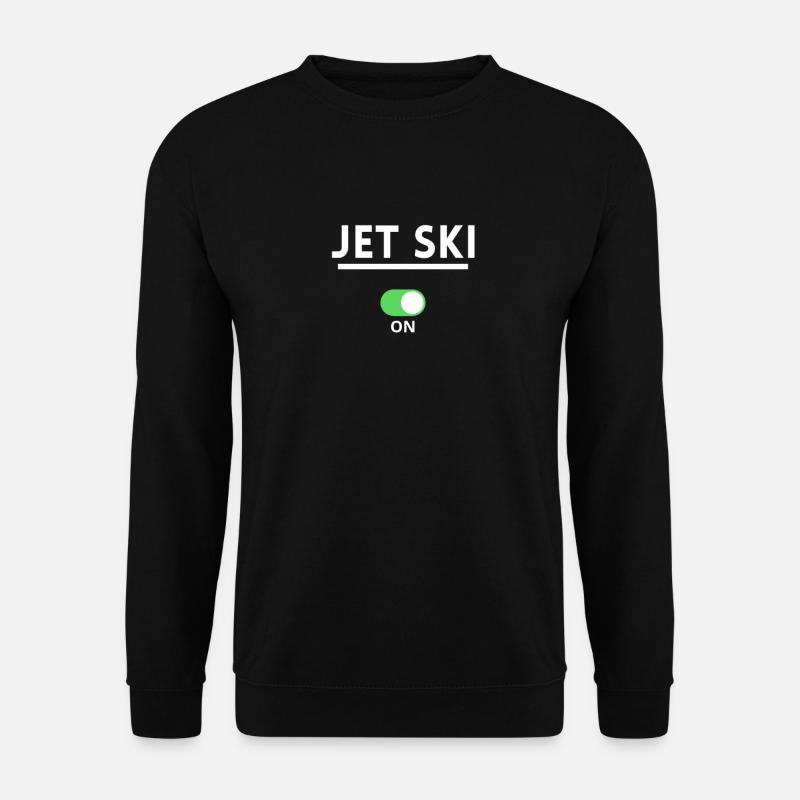 jet ski. jet ski gift - Unisex Sweatshirt - black