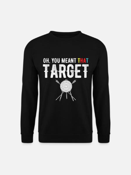 Bogenschießen Archery - Unisex Pullover - Schwarz