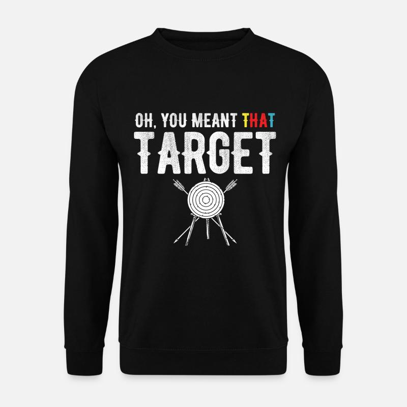 Bogenschießen Archery - Unisex Pullover - Schwarz