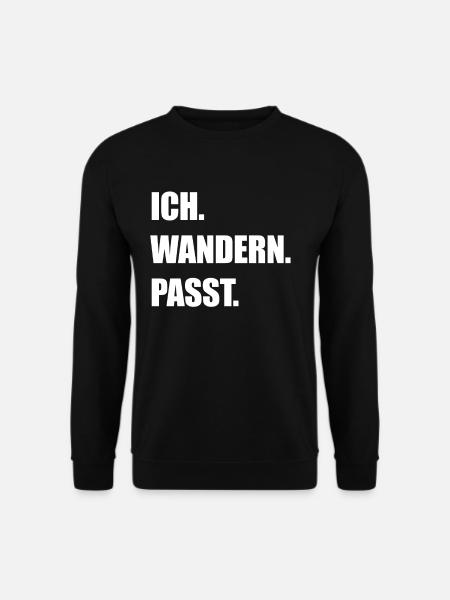 promenade - Sweat-shirt Unisexe - noir