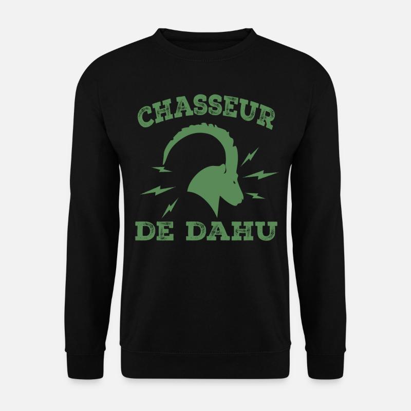 Dahu-Jäger - Unisex Pullover - Schwarz