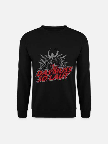 Drummer - Unisex Pullover - Schwarz