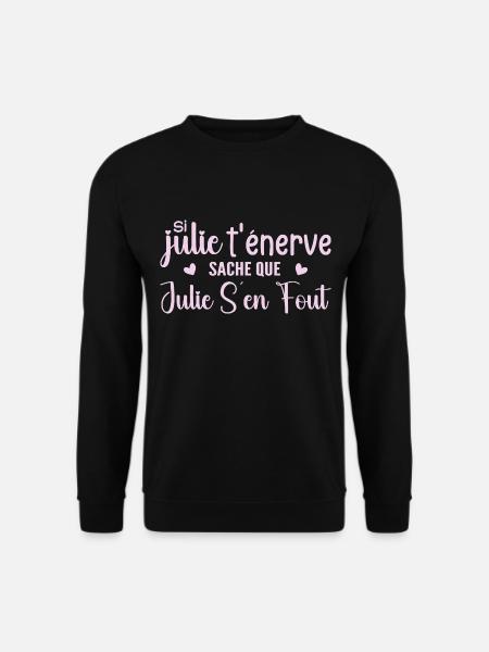 Julie - Unisex Sweatshirt - black