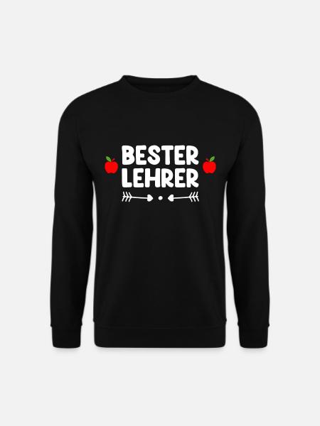 Bester Lehrer - Unisex Pullover - Schwarz
