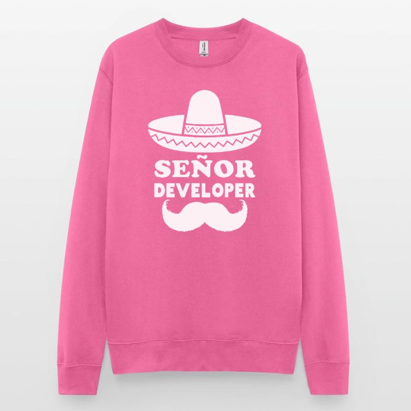 Señor Developer | Nerd & Programmierer Witze Unisex Pullover