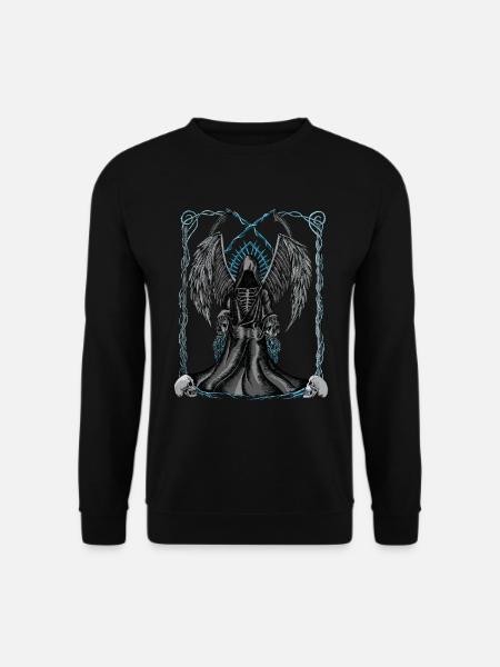 Death on the throne - Unisex Sweatshirt - black