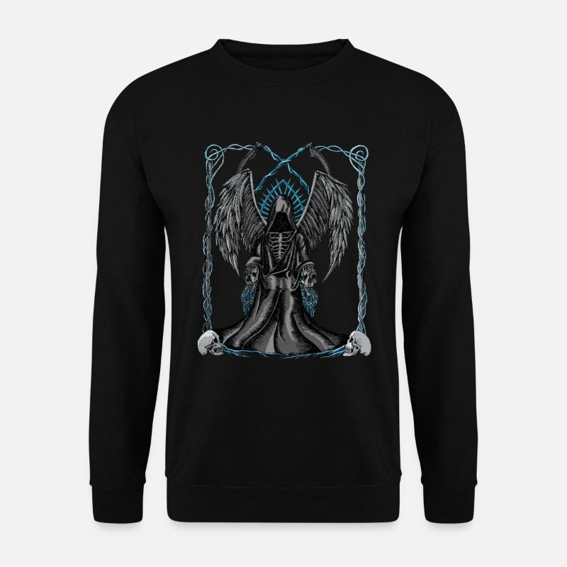 Death on the throne - Unisex Sweatshirt - black