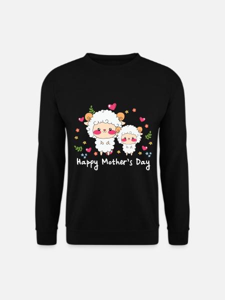 happy Mothersday - Unisex Pullover - Schwarz