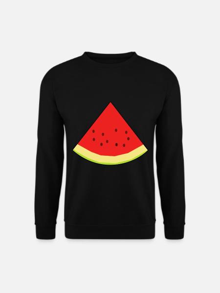 Melon, Fruit, Fruit, Summer, Refreshment, Food, Organic - Unisex Sweatshirt - black